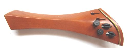 Violin tailpiece-"Schmidt Harp-Style"  Boxwood-2 tuners-gold saddle
