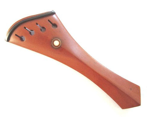 Violin tailpiece-"Schmidt Harp-style"-boxwood-Parisian eye
