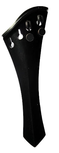 Violin tailpiece-"Schmidt Harp-style"-Ebony-Holowed-2 tuners