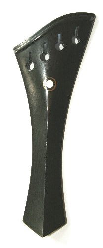 Violin tailpiece-"schmidt harp-style"-Ebony-Parisian eye