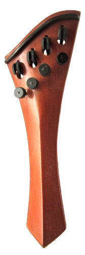 Violin tailpiece-"Schmidt Harp-style"-Mountain Mahogony-4 tuners