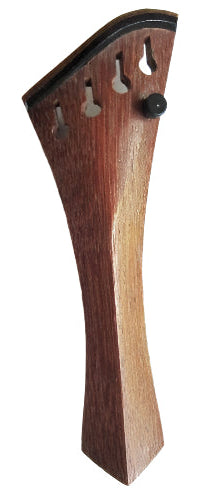 Violin tailpiece-"Schmidt harp-style"-Mahogany-1tuner