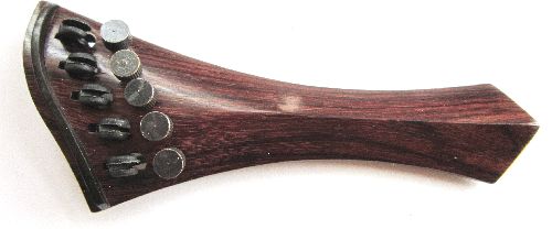 Violin tailpiece-"Schmidt Harp-style"-Rosewood-5 strings-5 tuners