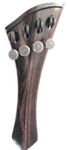 Violin tailpiece-"Schmidt Harp-style"-Rosewood-4tuners