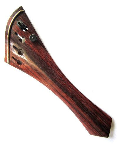Violin tailpiece-"Schmidt Harp-Style"-Rosewood-gold saddle-1 tuner