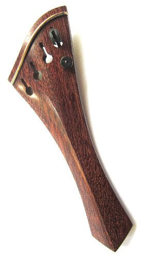 Violin tailpiece-"Schmidt harp-style"-Tetul-gold saddle-1 tuner