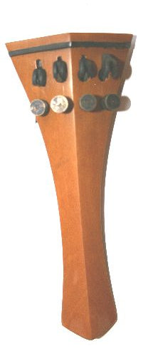 Viola tailpiece-Hill-"Schmidt"model-Boxwood-4 tuners-130mm