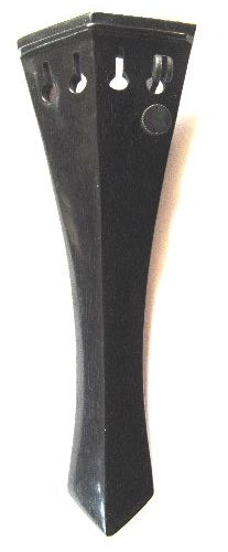 Violin tailpiece-Hill-"Schmidt tailpiece"-Ebony-1tuner-hollow