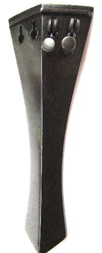Violin tailpiece-Hill-"Schmidt tailpiece"-Ebony-ebony saddle-2 tuners-hollow
