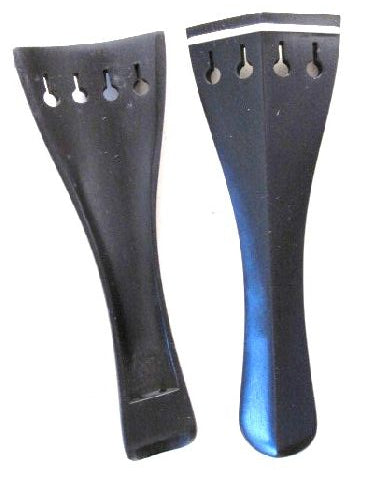 Viola Tailpiece-Hill-Ebony-White saddle-Hollowed