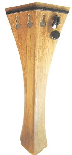 Violin tailpiece-Hill-"Schmidt tailpiece"-Olive-1 tuner