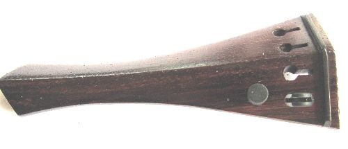 Violin tailpiece-Hill-"Schmidt tailpiece"-Rosewood-1tuner