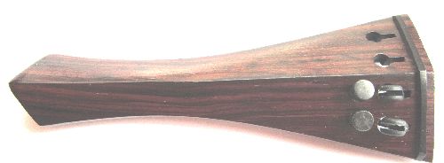 Viola tailpiece-Hill-"Schmidt" model-Rosewood-ebony saddle-2 tuners-125mm