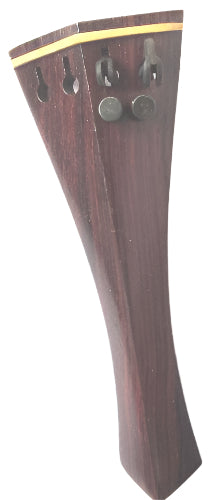 Violin tailpiece-Hill-"Schmidt tailpiece"-Rosewood-white saddle-2 tunes