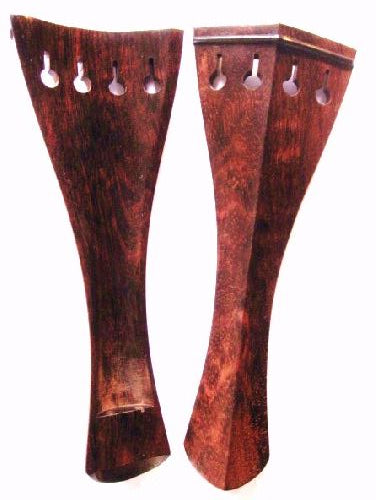 Violin tailpiece-Hill-Snakewood brazil-hollow