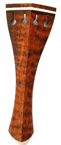 Violin tailpiece-Hill-Snakewood-white saddle
