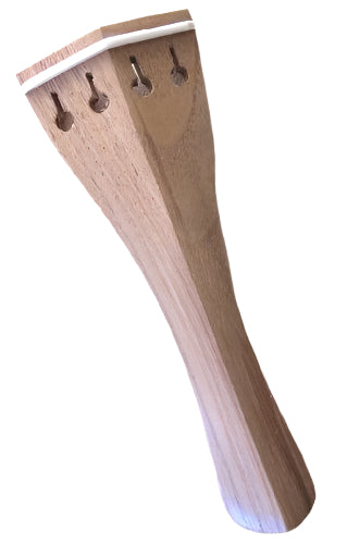 Violin tailpiece-Hill-Teak-white saddle