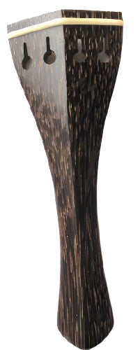 Viola Tailpiece-Hill-"Tigerwood-White saddle