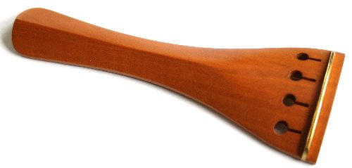 Violin Tailpiece-Mirhill-Boxwood-gold saddle