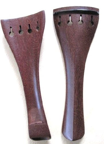 Violin tailpiece-Mirhill-Crabwood-ebony saddle-hollow