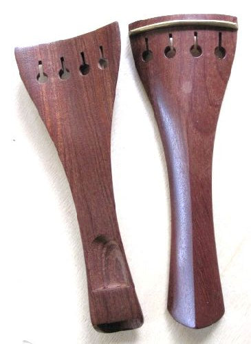 Violin tailpiece-Mirhill-crabwood-gold saddle-hol