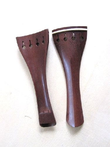 Violin tailpiece-Mirhill-Crabwood-white saddle-hollow