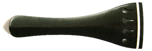 Viola Tailpiece-MirHill-Ebony-white saddle
