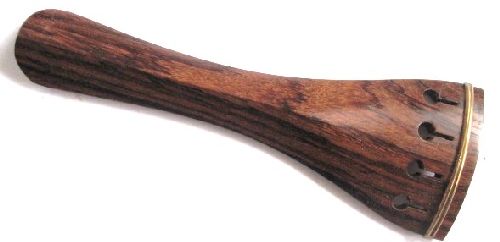 Violin Tailpiece-Mirhill-rosewood-Gold saddle