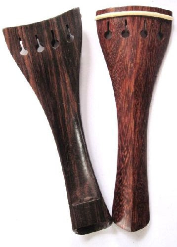 Violin tailpiece-Mirhill-Rosewood-white saddle-hollow