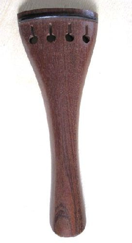 Violin tailpiece-Mirecourt-"Crabwood"-ebony saddle