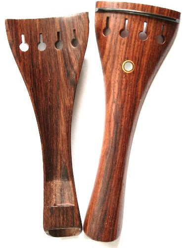 Violin tailpiece-Mirecourt-rosewood-Parisian eye-hollow-10.8