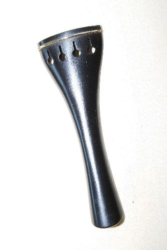 Viola tailpiece-Mirecourt-Ebony-Gold saddle