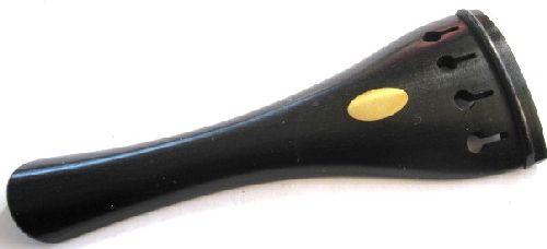 Violin tailpiece-Round-ebony-olive