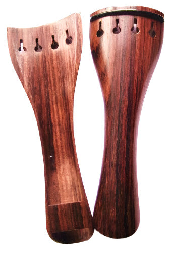 Violin Tailpiece-Round-Rosewood-Hollow