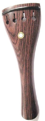 Violin tailpiece-round-rosewood-parisian eye