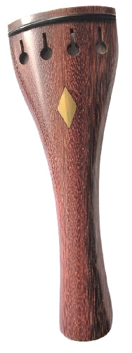 Violin tailpiece-Round-Tetul-diamond inlay