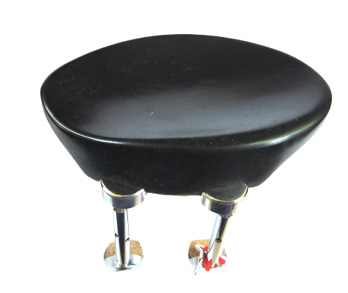 Viola chinrest-Flat Baron-Ebony-Hill chrome