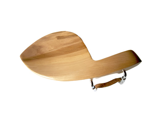 Viola-chinrest-Guarneri-Boxwood-Castel-standard chrome