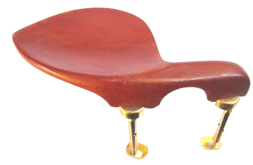 Viola chinrest- Guarneri-Mahogany-Hill gold