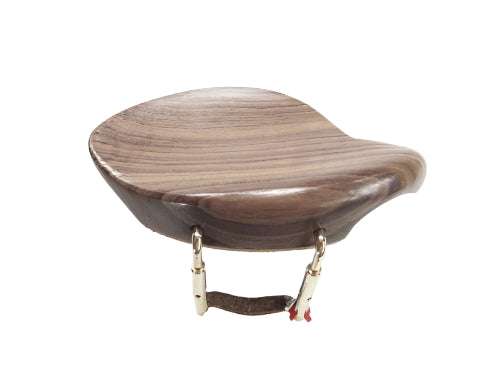 Viola chinrest- Hollywood-Teak-gold brackets