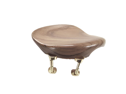 Viola chinrest- Hollywood-Teak-Hill gold