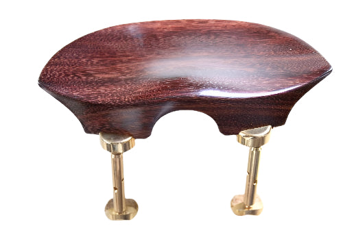Viola chinrest- Round Flesch-Tetul-Hill gold