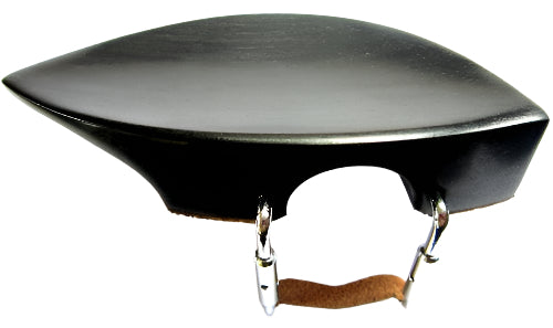 Viola chinrest- Zitmann-ebony-chrome