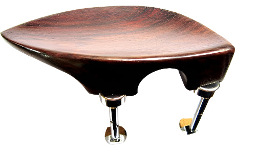 Viola chinrest- Zitmann-Rosewood-Hill chrome
