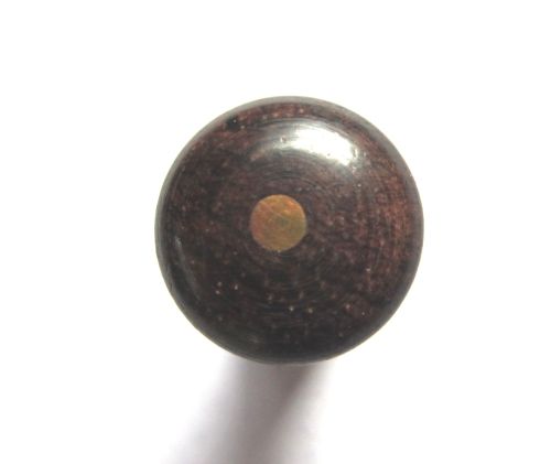 Viola endpin-round-Rosewood-brass eye