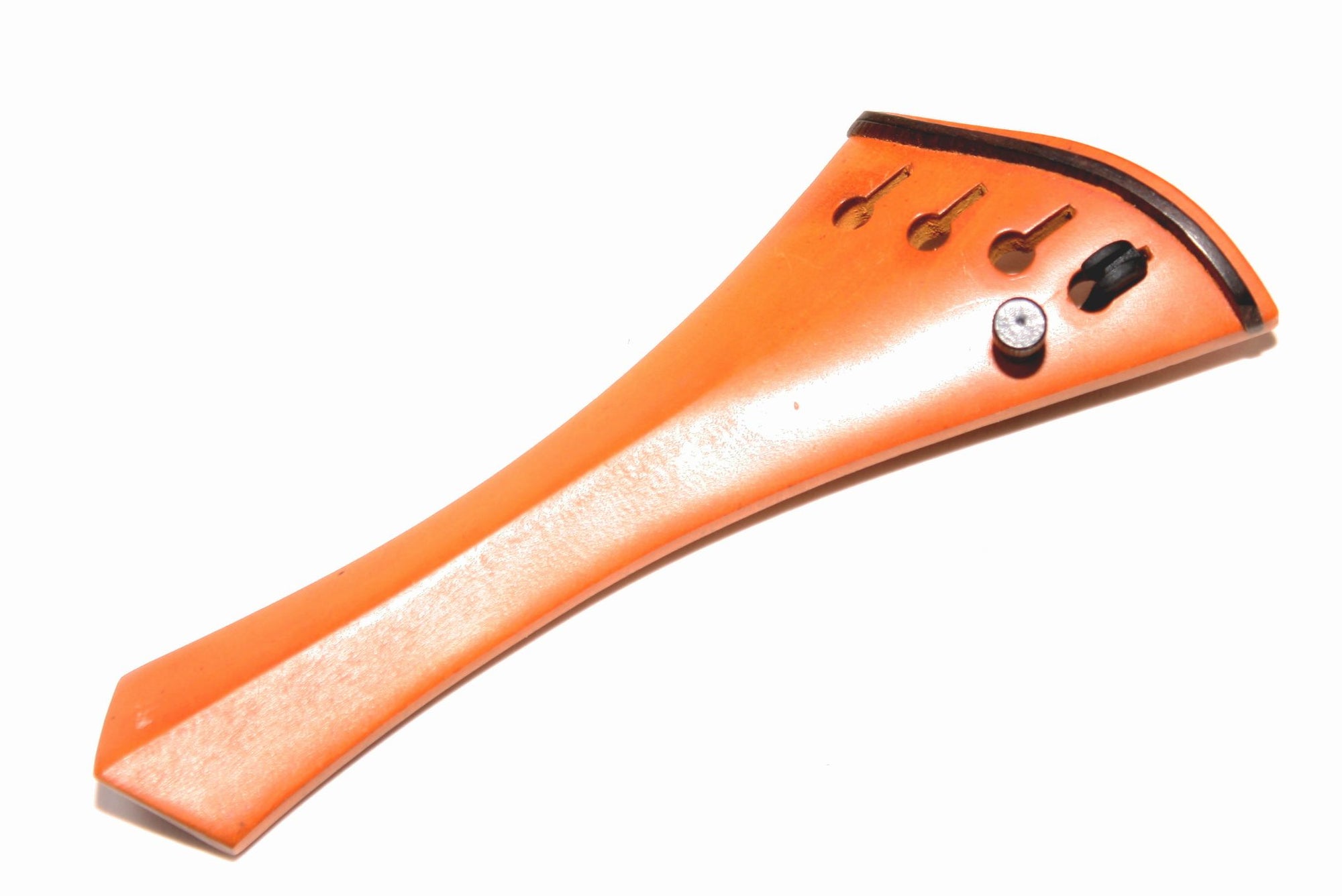 Viola tailpiece-"Schmidt Harp style"-Boxwood-1 carbon fiber tuner-125mm
