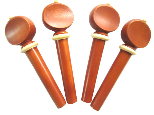 Viola pegs-French-Boxwood-white trimme