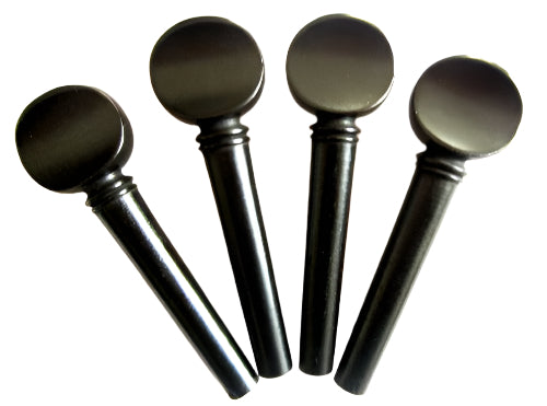 Viola pegs-Mirecourt-Ebony