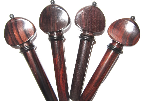 Viola pegs-Swiss-Rosewood-Ebony trimme