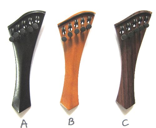 Viola tailpiece-"Schmidt Harp style"-5 tuners